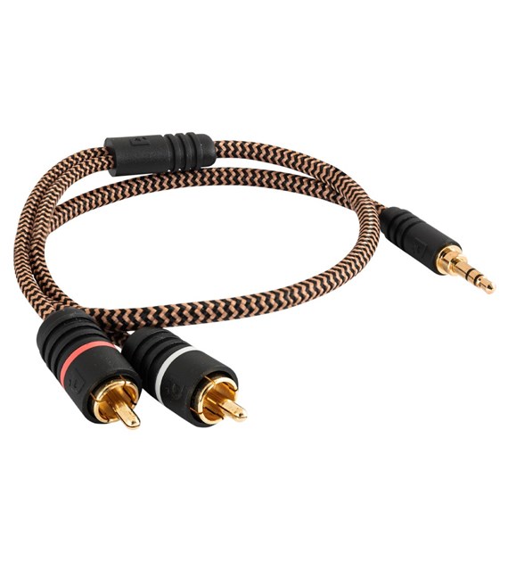 PROSON Arctic Series AUX 3.5mm to RCA 0,5m