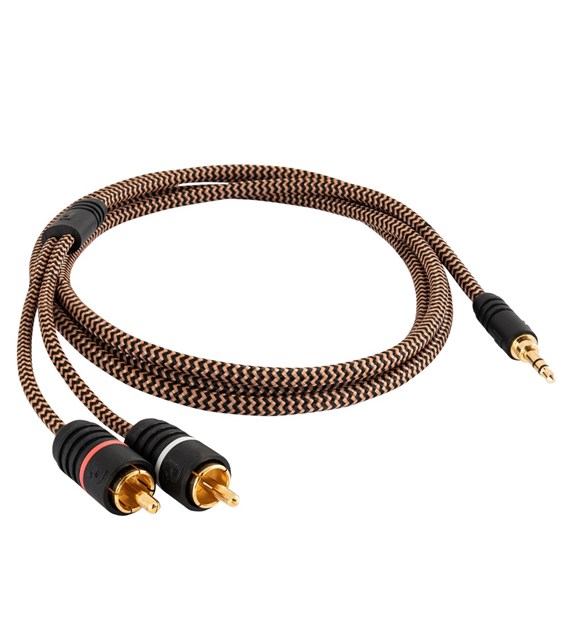 PROSON Arctic Series AUX 3.5mm to RCA 1,5m