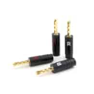 PROSON Arctic Series Banana plug, 4pcs/2pair