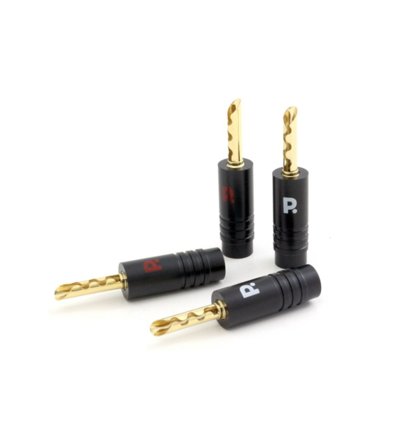 PROSON Arctic Series Banana plug, 4pcs/2pair