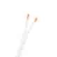 PROSON Speaker cable white,100% OFC. 2x1.5mm, 200m