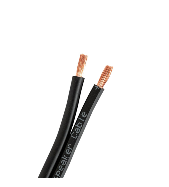 PROSON Speaker cable black,100% OFC. 2x2.5mm, 200m