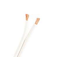 PROSON Speaker cable white,100% OFC. 2x2.5mm, 200m