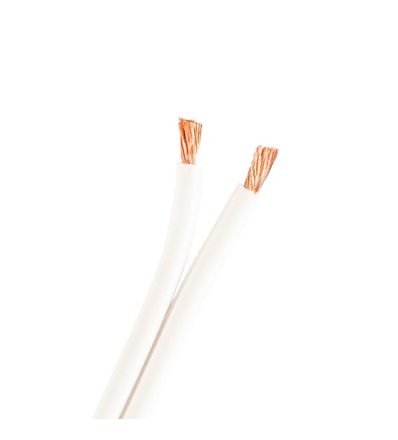 PROSON Speaker cable white,100% OFC. 2x2.5mm, 200m