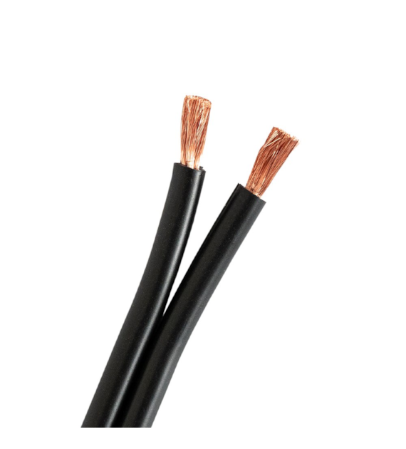 PROSON Speaker cable black,100% OFC. 2x4mm, 100m