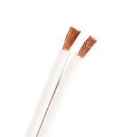 PROSON Speaker cable white,100% OFC. 2x4mm, 100m