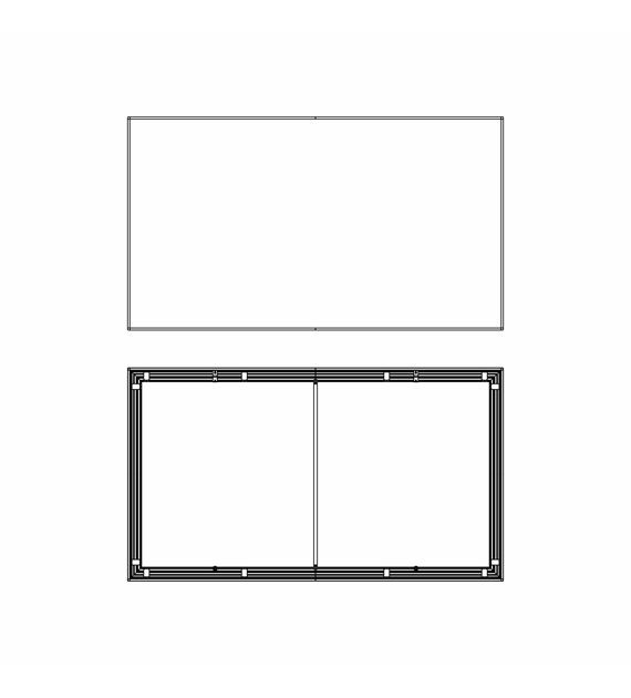 Rama TAURUS Slim 260x146cm