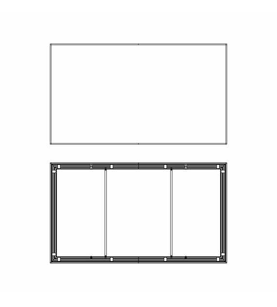 Rama TAURUS Slim 280x157cm