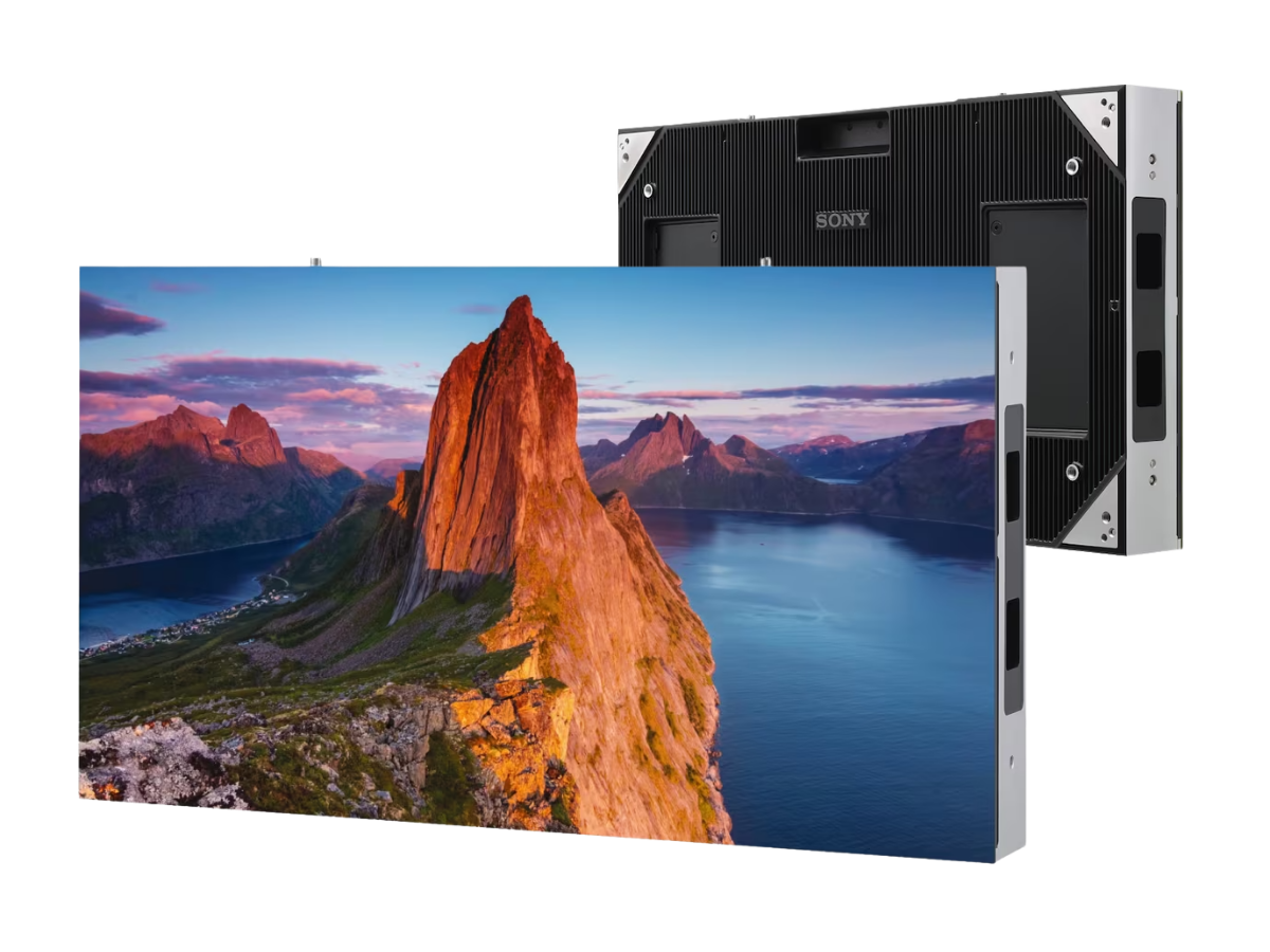 Sony Crystal LED panele modularne gotowe ściany sterowniki